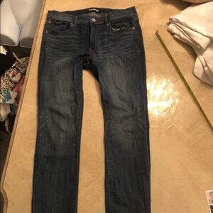 Express Women's Dark Blue Skinny Jeans sz 10R